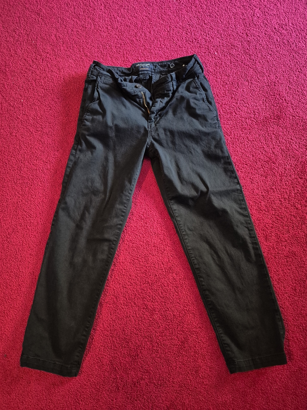 American Eagle Outfitters Black Chino Pants
